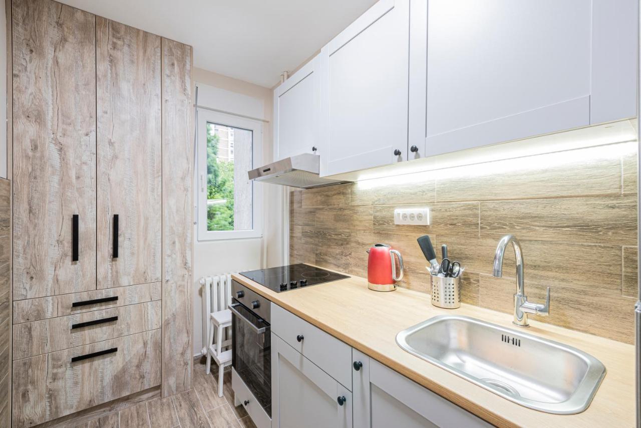 !Promo! Green Oak Riverside -Free Parking Area Novi Sad Bagian luar foto