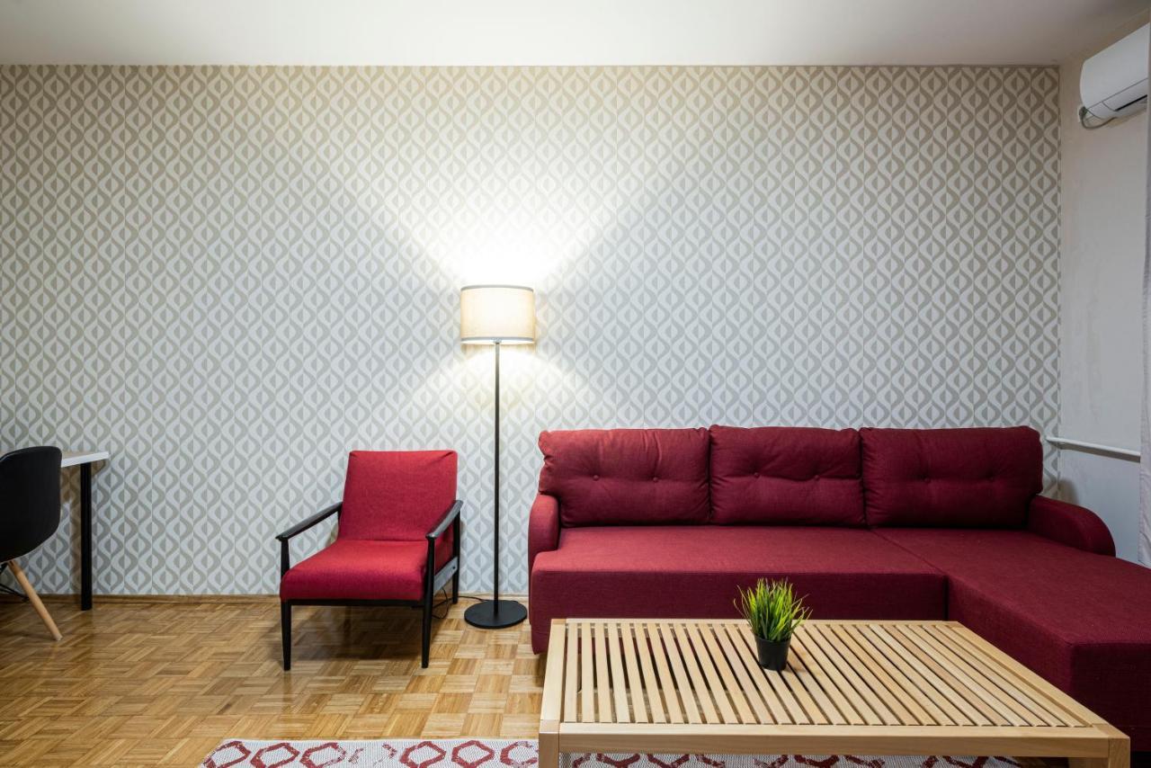 !Promo! Green Oak Riverside -Free Parking Area Novi Sad Bagian luar foto