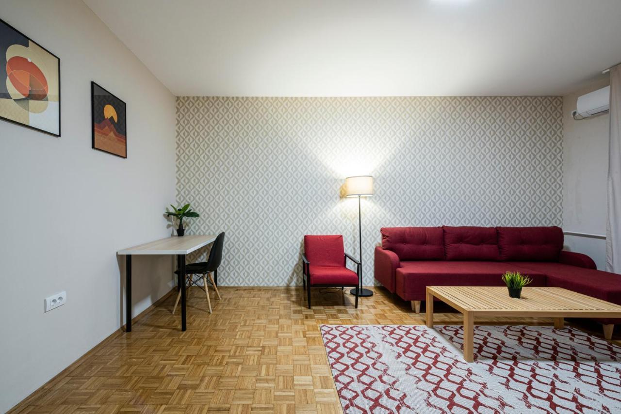 !Promo! Green Oak Riverside -Free Parking Area Novi Sad Bagian luar foto